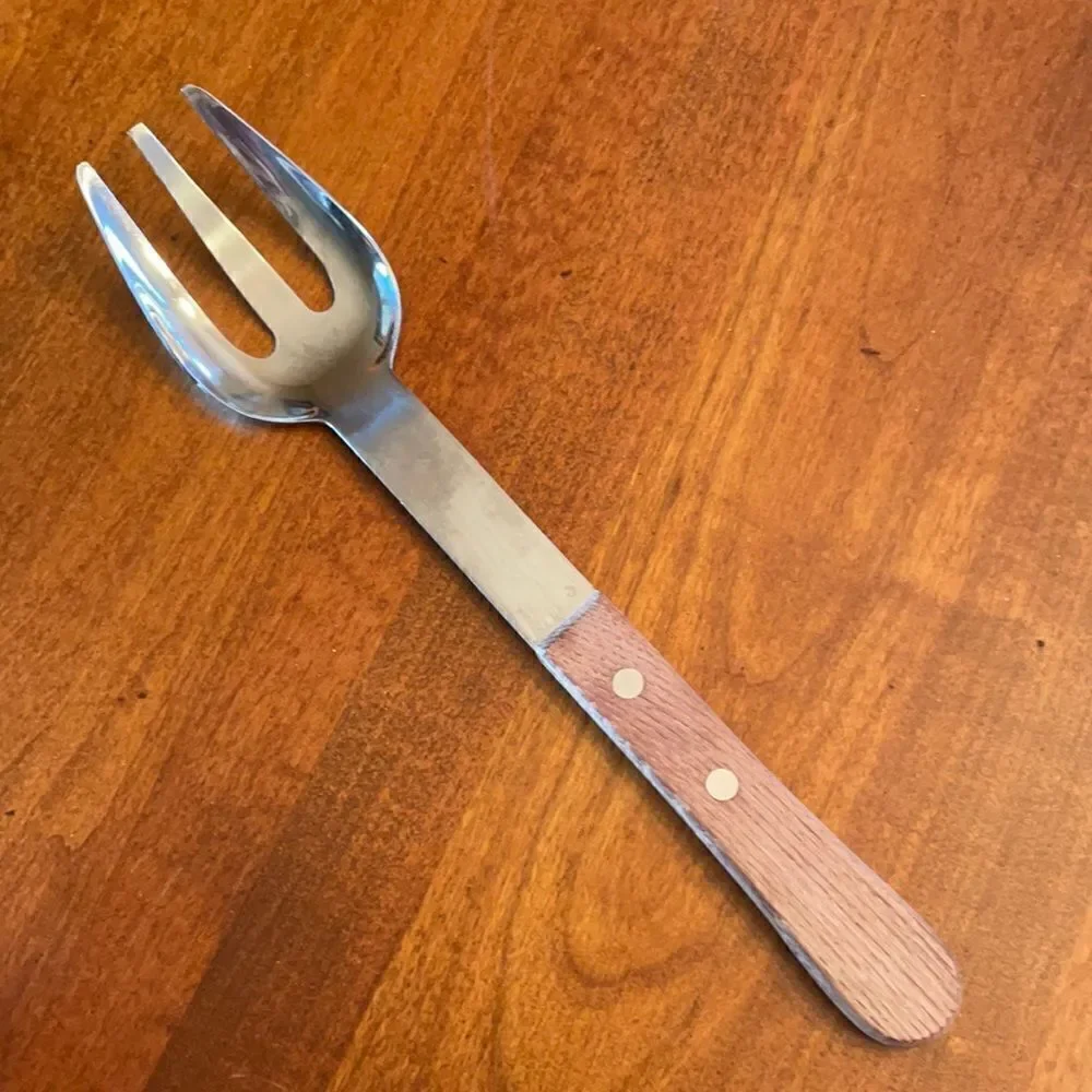 Vintage Vernon Taiwan Stainless Serving Fork/Spoon